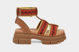 Ugg Ashton Heritage Braid Sandaler Dam Bruna | Sverige-46725