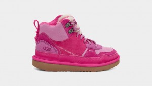 Ugg Highland Hi Heritage Sneakers Barn Rosa | Sverige-21406