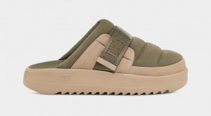 Ugg Maxxer Rem Badtofflor Sandaler Herr Gröna | Sverige-12436