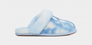 Ugg Scuffette II Watercolors Tofflor Dam Blå | Sverige-93645