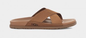 Ugg Wainscott Badtofflor Sandaler Herr Bruna | Sverige-82194