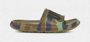 Ugg Wilcox Badtofflor Camopop Sandaler Herr Gröna | Sverige-14863