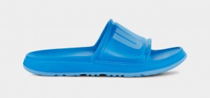 Ugg Wilcox Badtofflor Sandaler Herr Blå | Sverige-35840