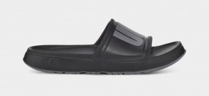 Ugg Wilcox Badtofflor Sandaler Herr Svarta | Sverige-15047