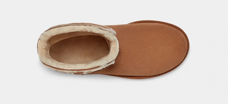 Ugg All Gender UGG x Telfar Logo Mini Stövlar Dam Bruna | Sverige-96035