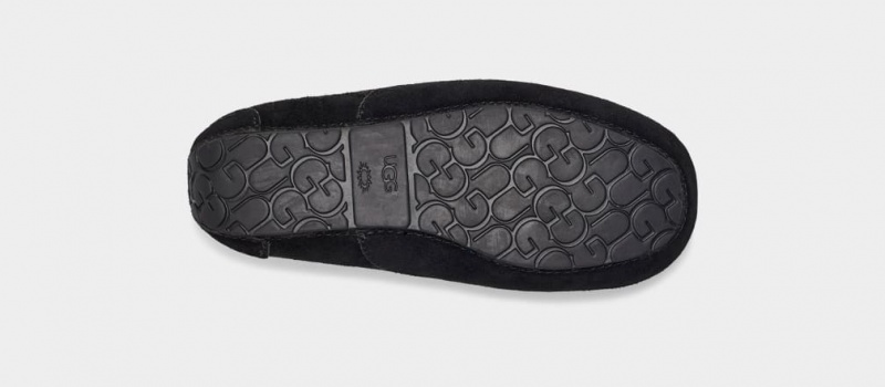 Ugg Ascot Tofflor Barn Svarta | Sverige-38167