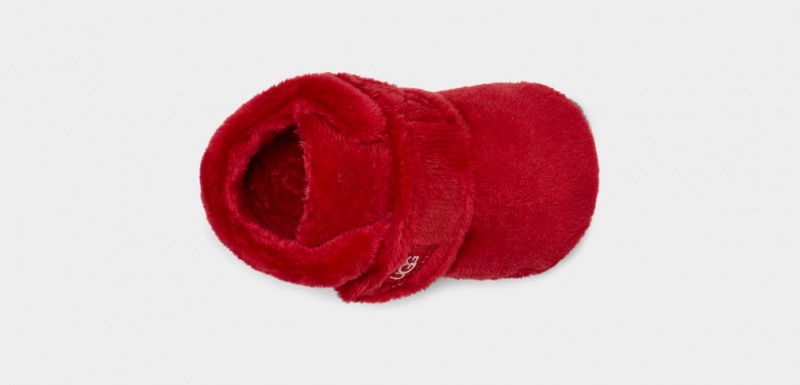 Ugg Baby Bixbee Bootie and Lovey Blanket Stövlar Barn Röda | Sverige-45962