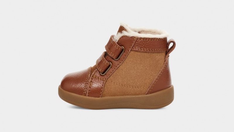 Ugg Baby Rennon II Sneakers Barn Bruna | Sverige-48290
