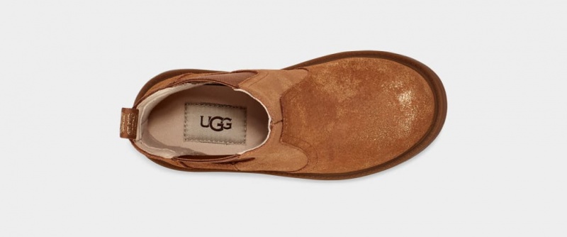 Ugg Bolden Metallic Stövlar Barn Metal Guld | Sverige-72561