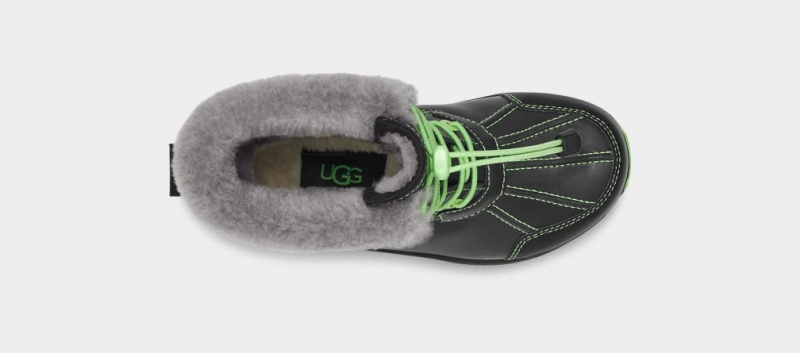 Ugg Butte II CWR Glow Tryck Stövlar Barn Svarta Gröna | Sverige-78260