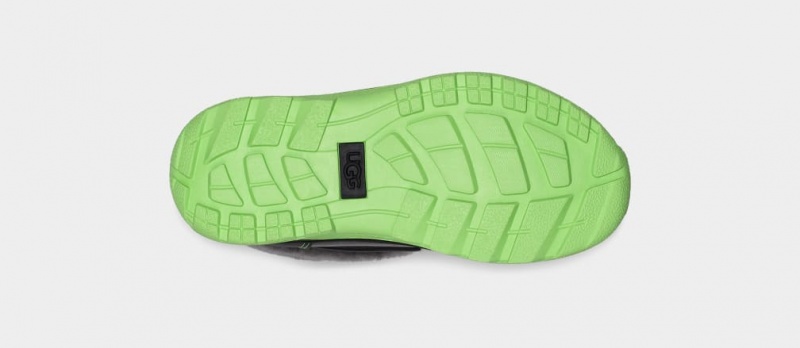 Ugg Butte II CWR Glow Tryck Stövlar Barn Svarta Gröna | Sverige-78260