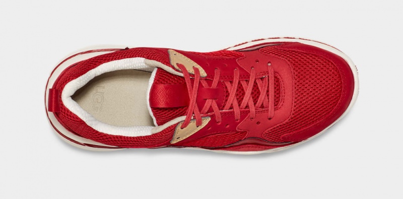 Ugg CA805 X Low Mesh Sneakers Herr Röda Vita | Sverige-74836