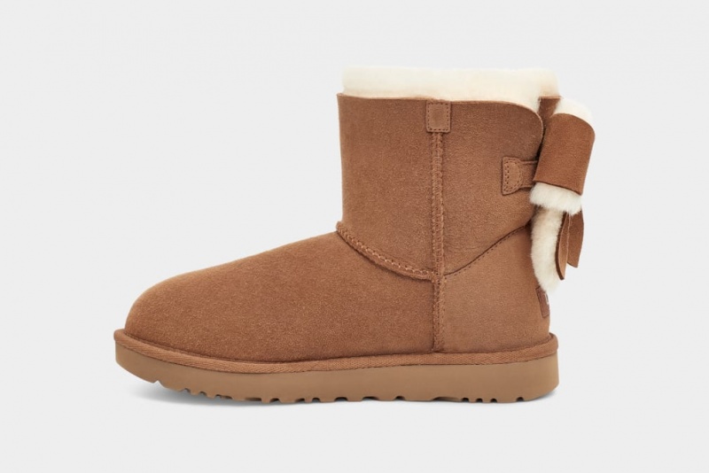 Ugg Classic Heritage Bow Stövlar Dam Bruna | Sverige-64923