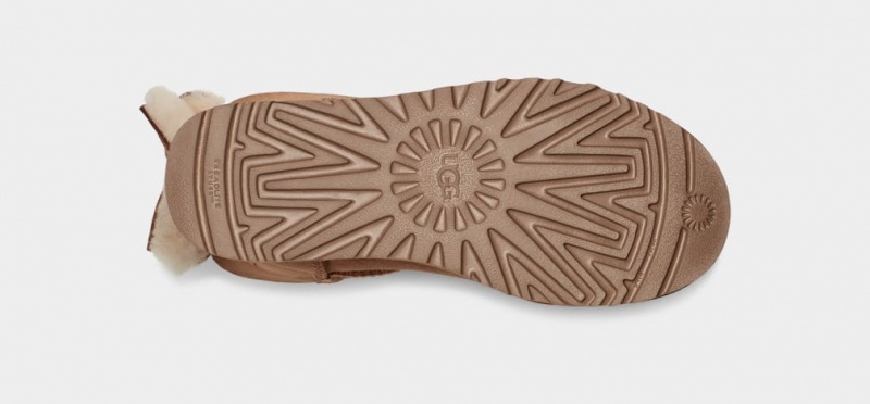 Ugg Classic Heritage Bow Stövlar Dam Bruna | Sverige-64923