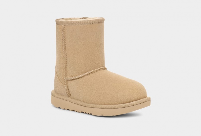 Ugg Classic Korta II Stövlar Barn Senapsgult | Sverige-31286