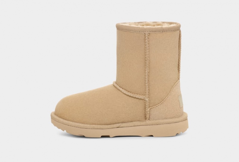 Ugg Classic Korta II Stövlar Barn Senapsgult | Sverige-31286