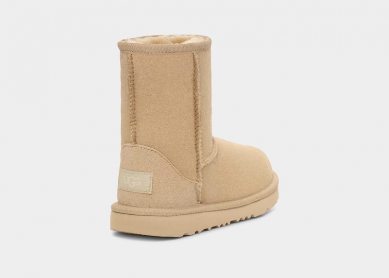 Ugg Classic Korta II Stövlar Barn Senapsgult | Sverige-31286