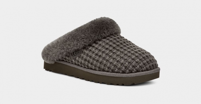 Ugg Cluggette Knit Tofflor Dam Grå | Sverige-31974