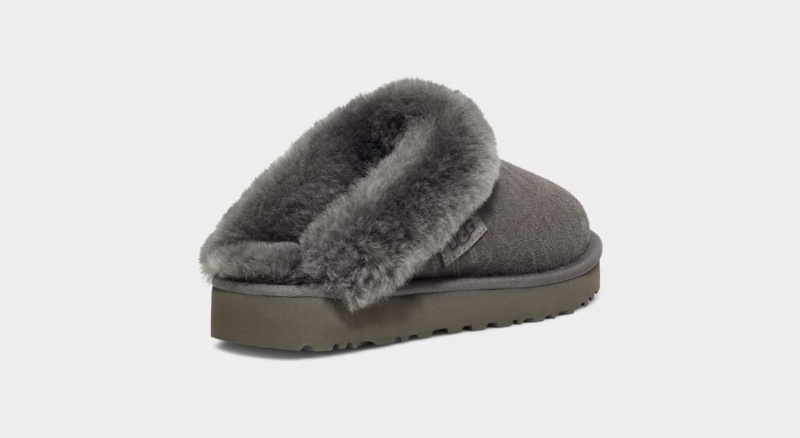 Ugg Cluggette Ugg Tryck Tofflor Dam Grå | Sverige-56807