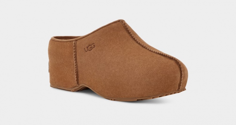 Ugg Cottage Clog Platta Skor Dam Bruna | Sverige-96254