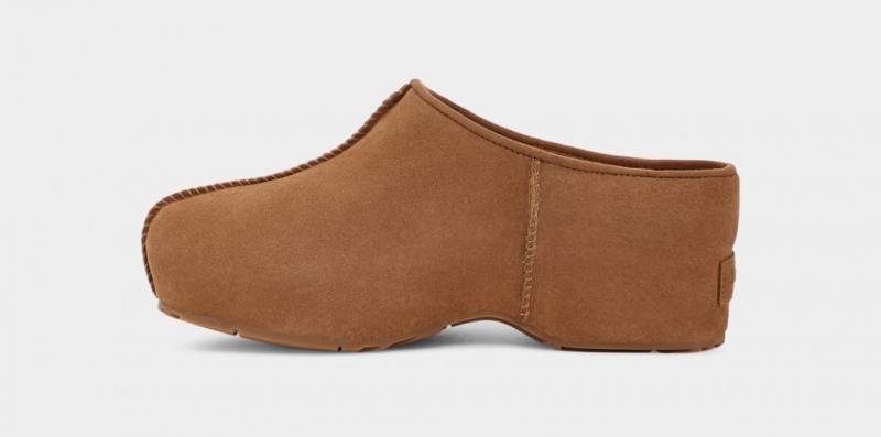 Ugg Cottage Clog Platta Skor Dam Bruna | Sverige-96254