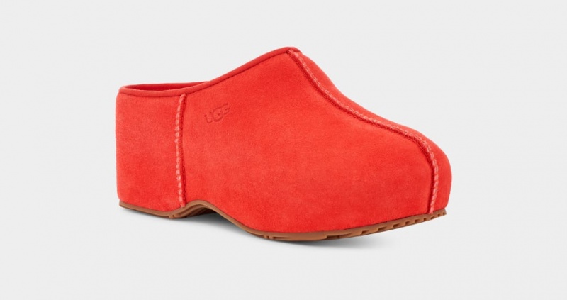 Ugg Cottage Clog Platta Skor Dam Rosa | Sverige-71634