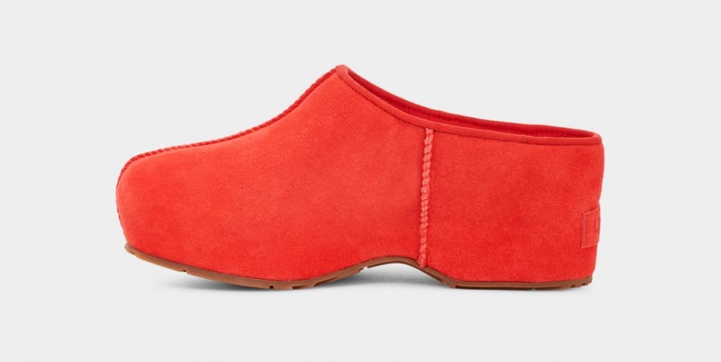 Ugg Cottage Clog Platta Skor Dam Rosa | Sverige-71634