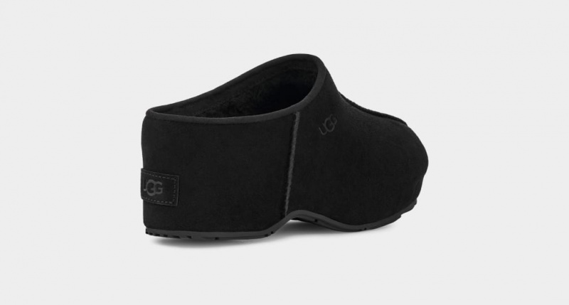 Ugg Cottage Clog Platta Skor Dam Svarta | Sverige-60951