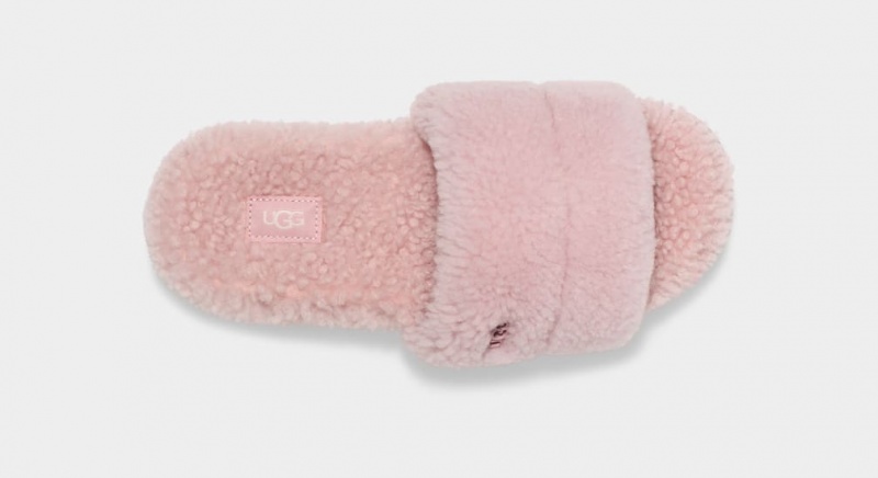 Ugg Cozetta Curly Tofflor Dam Rosa Grå | Sverige-23701