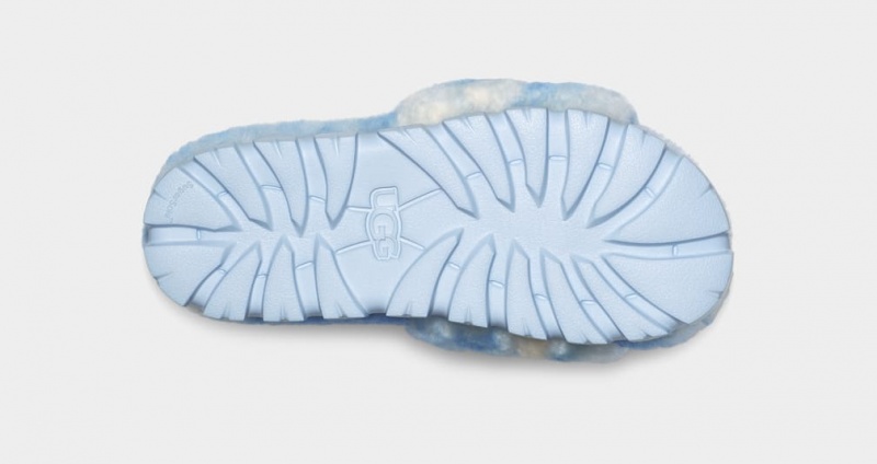 Ugg Cozetta Watercolors Tofflor Dam Blå | Sverige-78901