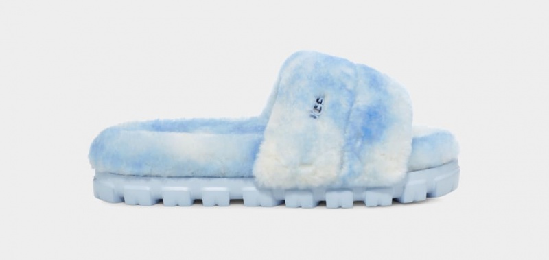 Ugg Cozetta Watercolors Tofflor Dam Blå | Sverige-78901