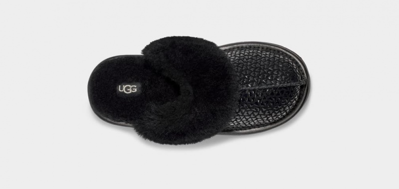 Ugg Cozy II Gel Hearts Tofflor Barn Svarta | Sverige-89726