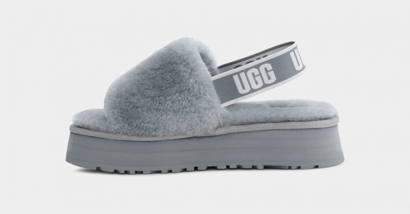 Ugg Disco Badtofflor Tofflor Dam Grå | Sverige-51240
