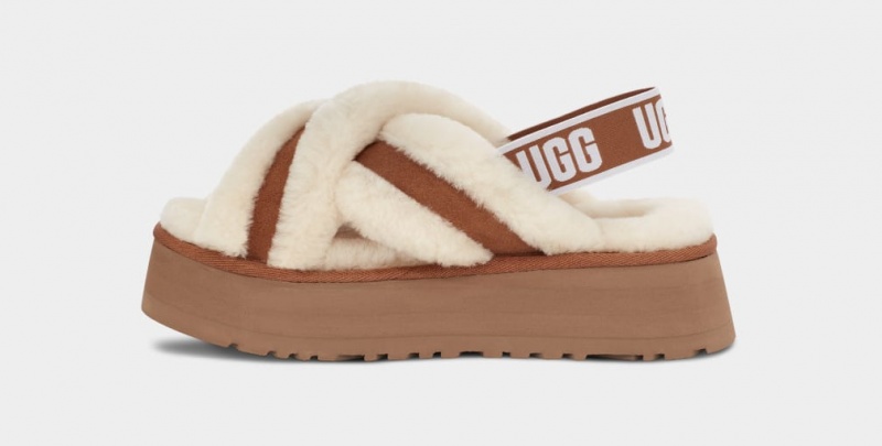 Ugg Disco Cross Badtofflor Tofflor Dam Bruna | Sverige-39625