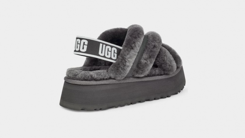 Ugg Disco Cross Badtofflor Tofflor Dam Grå | Sverige-32471