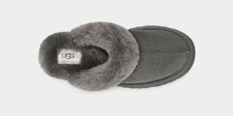 Ugg Disquette Tofflor Dam Grå | Sverige-56493