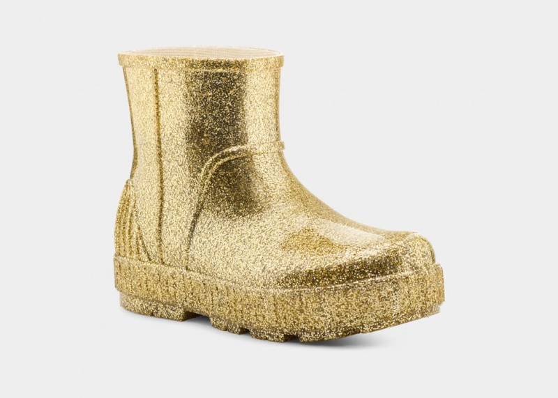 Ugg Drizlita Glitter Gummistövlar Dam Guld | Sverige-36875
