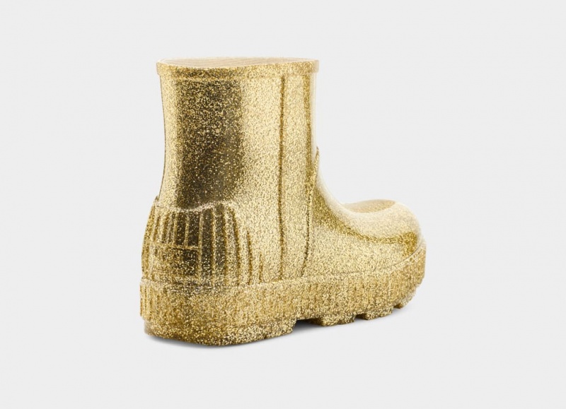 Ugg Drizlita Glitter Gummistövlar Dam Guld | Sverige-36875