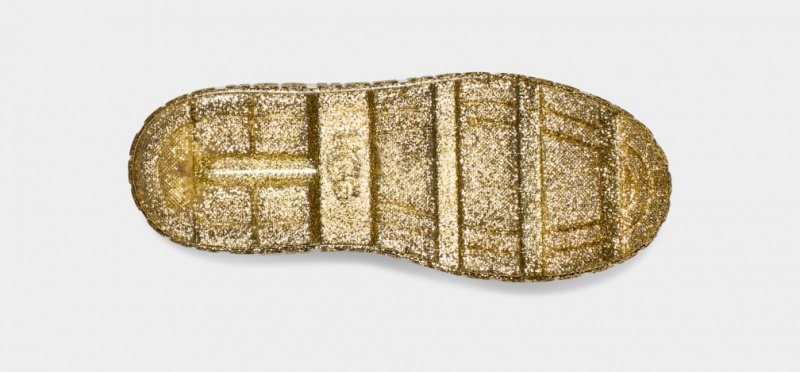 Ugg Drizlita Glitter Gummistövlar Dam Guld | Sverige-36875
