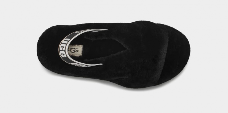 Ugg Fab Yeah Badtofflor Tofflor Dam Svarta | Sverige-19047