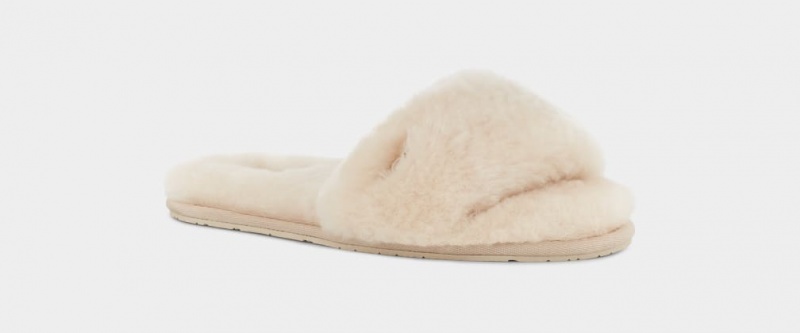 Ugg Fluff Badtofflor II Tofflor Dam Beige | Sverige-34170