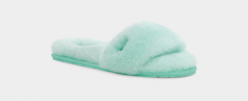 Ugg Fluff Badtofflor II Tofflor Dam Turkos | Sverige-84915
