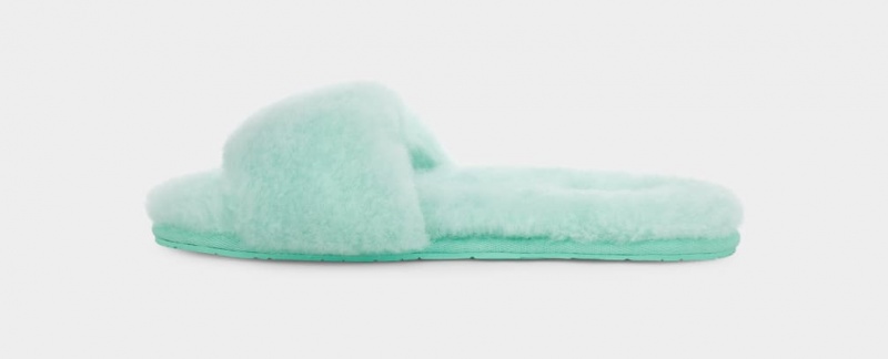 Ugg Fluff Badtofflor II Tofflor Dam Turkos | Sverige-84915