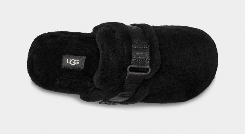 Ugg Fluff It Badtofflor Tofflor Herr Svarta | Sverige-38241
