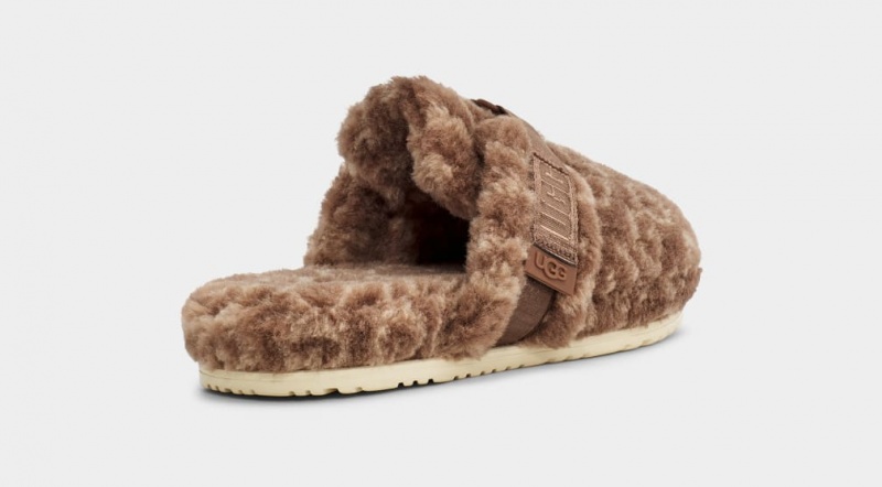 Ugg Fluff It Pop Badtofflor Tofflor Herr Bruna | Sverige-07153