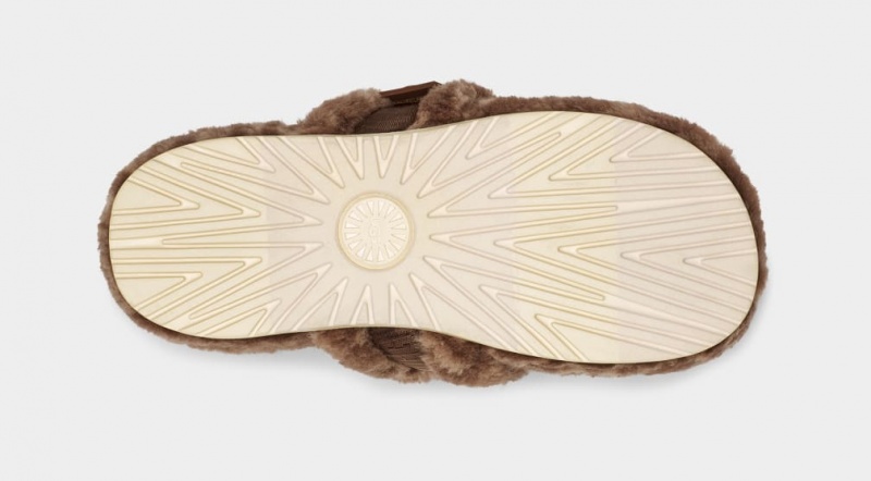 Ugg Fluff It Pop Badtofflor Tofflor Herr Bruna | Sverige-07153