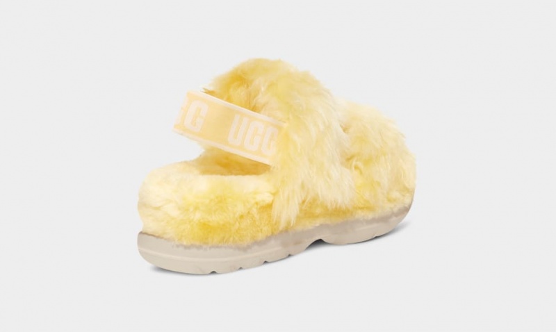 Ugg Fluff Sugar Sandaler Dam Gula | Sverige-59137