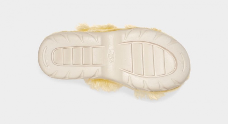 Ugg Fluff Sugar Sandaler Dam Gula | Sverige-59137