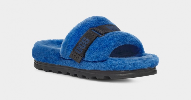 Ugg Fluff Up Badtofflor Tofflor Herr Blå | Sverige-46103