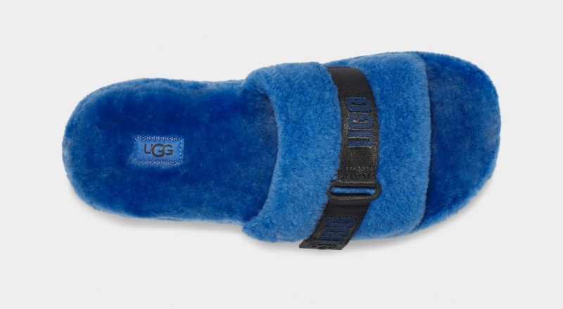 Ugg Fluff Up Badtofflor Tofflor Herr Blå | Sverige-46103
